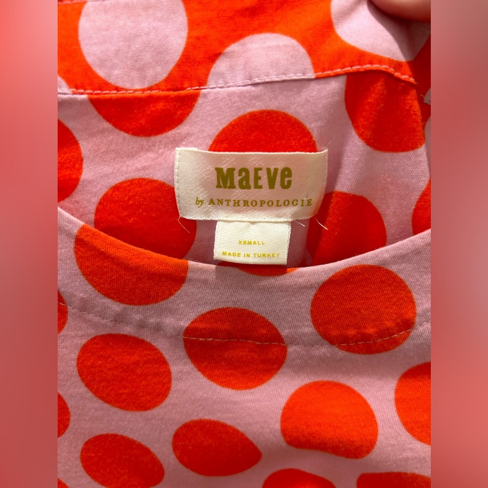 Maeve Classic Polka Dot Tee - Picture 6 of 6